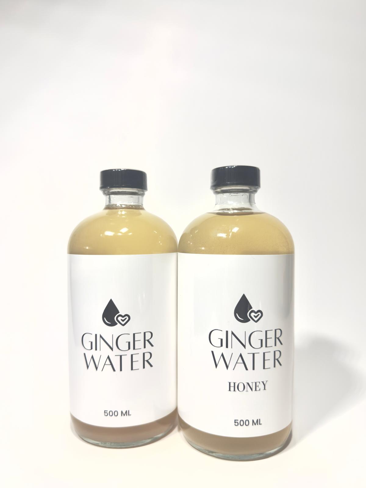 Ginger Water Orginal & Honey (2 Bottles x 500ml)