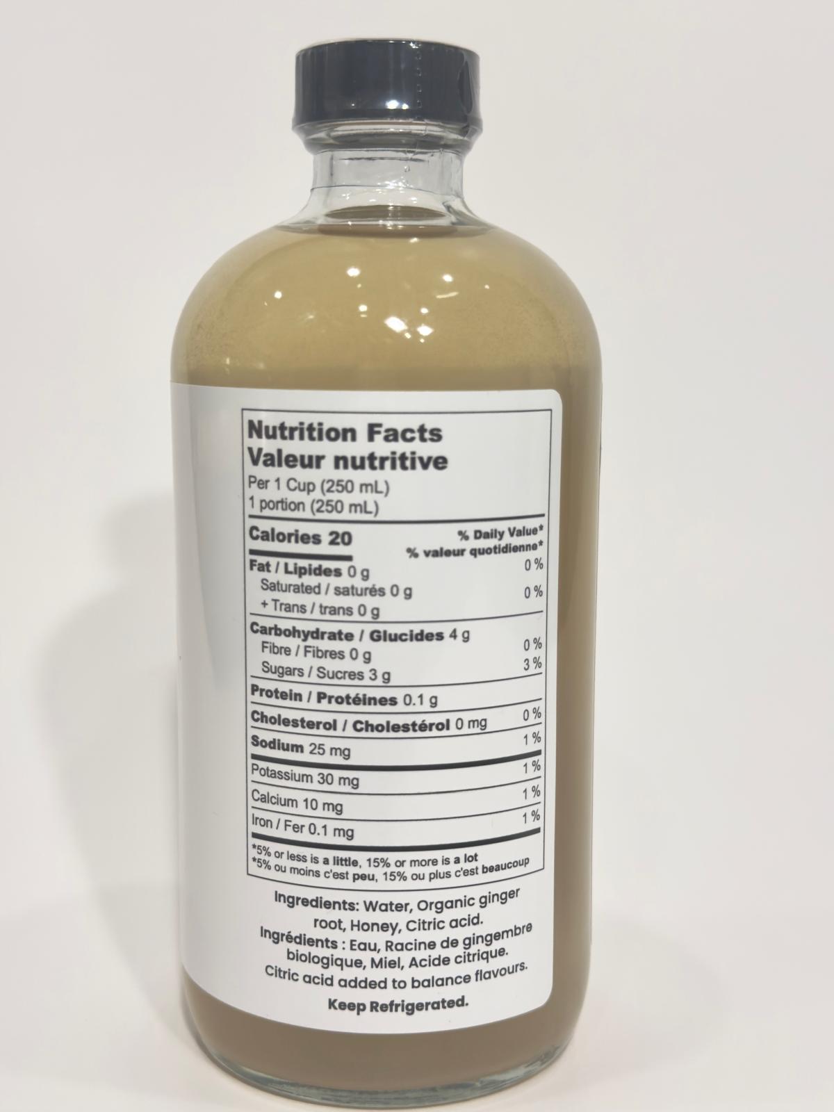 Ginger Water with Honey (6 Bottles x 500ml)